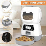 3.5L Smart Pet Feeder & Fountain | WiFi Auto Cat & Dog Dispenser - Dog automatic feeders