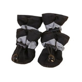 4pcs/set Waterproof Pet Dog Shoes Anti - slip Rain Boots Footwear for Small Cats Dogs Puppy Dog Pet Booties Pet Paw Accessories - Zoo Bestie Online Shop