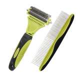 6 in 1 Pet Cat Dog Grooming Deshedding Tools Brush Comb Set Storage Bag Dog Hair Remover Comb Pet Cleaning Supplies