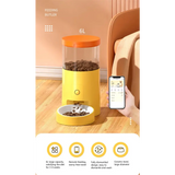 6L Smart Pet Feeder | Automatic Food Dispenser with App Control - Dog automatic feeders