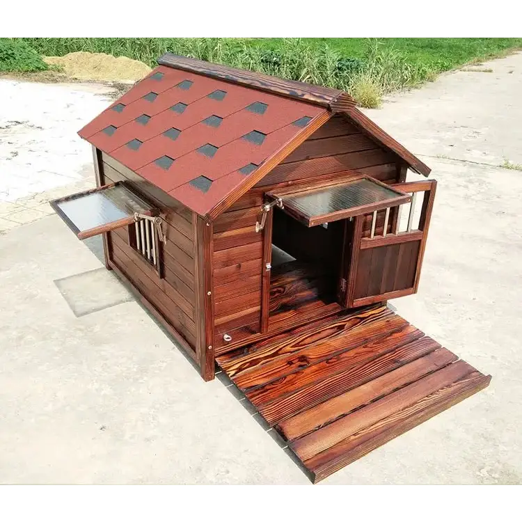 Accessories Wood Dog Crate Camping Outdoor Villa Habitats Dog Crate Tent Furniture Play Casa Para Perros Dog Supplies