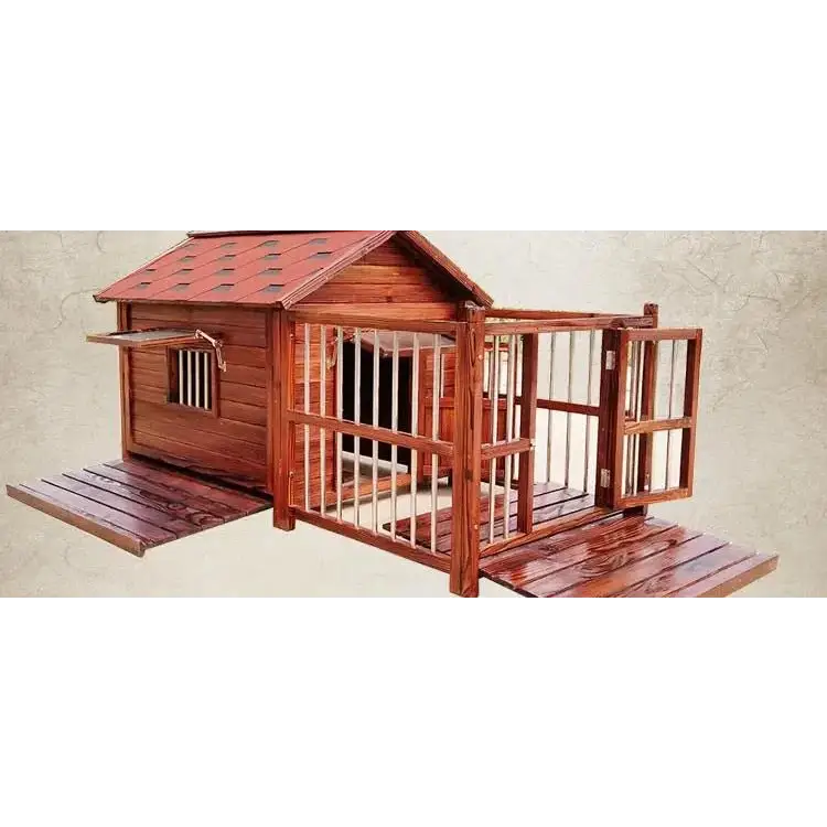 Accessories Wood Dog Crate Camping Outdoor Villa Habitats Dog Crate Tent Furniture Play Casa Para Perros Dog Supplies