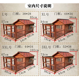 Accessories Wood Dog Crate Camping Outdoor Villa Habitats Dog Crate Tent Furniture Play Casa Para Perros Dog Supplies