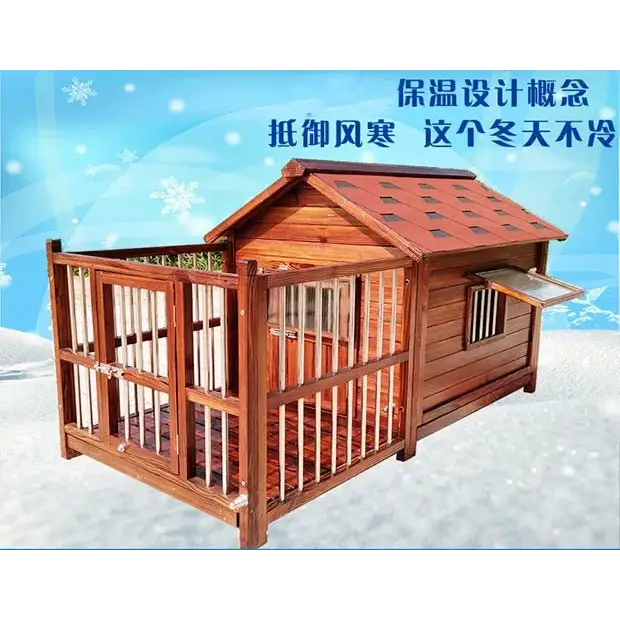 Accessories Wood Dog Crate Camping Outdoor Villa Habitats Dog Crate Tent Furniture Play Casa Para Perros Dog Supplies