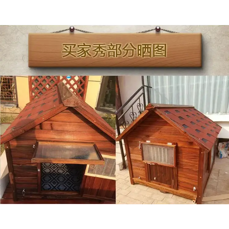 Accessories Wood Dog Crate Camping Outdoor Villa Habitats Dog Crate Tent Furniture Play Casa Para Perros Dog Supplies