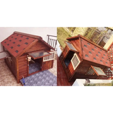 Accessories Wood Dog Crate Camping Outdoor Villa Habitats Dog Crate Tent Furniture Play Casa Para Perros Dog Supplies