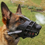 Breathable Basket Dog Muzzle – Perfect Fit for Small to X-Large Dogs Designed for Comfort and Safety - Dog Muzzle