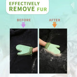 Cat Hair Glove & Pet Fur Remover Glove Dog Grooming Glove Brush for Shedding,Pet Hair Remover Mitt for Cleaner grooming