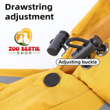 Comfortable Waterproof Hooded Jacket with Reflective Straps - Zoo Bestie Online Shop