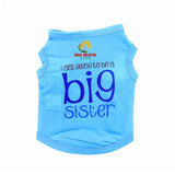 Cool Summer Printed Clothes with Funny Letters for small dogs - Zoo Bestie Online Shop