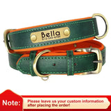 Custom Leather Dog Collar | Free Engraving for All Sizes 🐾 - Zoo Bestie Online Shop