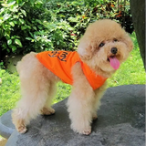 Cute Paw Printed Heart Love Design Small Dog Vest Clothes Summer Spring TShirts For Dogs Costume Puppy Dog Accessories