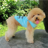 Cute Paw Printed Heart Love Design Small Dog Vest Clothes Summer Spring TShirts For Dogs Costume Puppy Dog Accessories