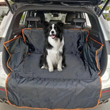 Car Seat Cover & Pet Cushion For Dog Back Seat & Trunk