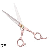 Dog Grooming Scissors 5.5" 6" 7" Japan 440C Straight & Thinning Shears for Pets - Zoo Bestie Online Shop!