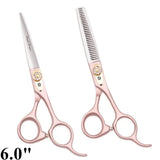 Dog Grooming Scissors 5.5" 6" 7" Japan 440C Straight & Thinning Shears for Pets - Zoo Bestie Online Shop!