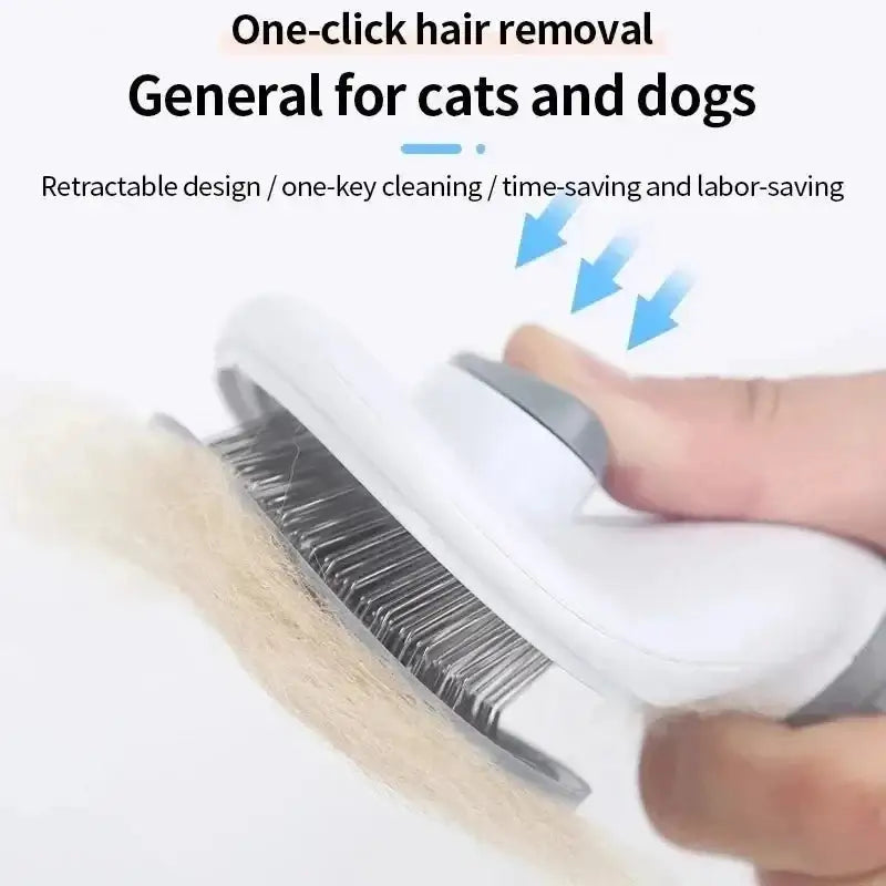 Dog Hair Brush Cat Comb Pet Hair Remover Brush for Dogs Cats Puppy Kitten Grooming Tools Dogs Dematting Comb Pet Supplies