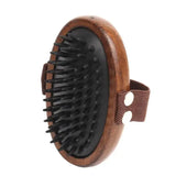 Dog Hair Removal Comb Wooden Handle Long Hair Short Hair Puppy Cat Brush Massage Bath Brush Pet Grooming Tools Dog