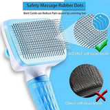 Dog Hair Remover Brush Cat Dog Hair Grooming And Care Comb For Long Hair Dog Pet Removes Hairs Cleaning Bath Brush Dog