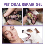 Dog Oral Cleaning Gel Tooth Stain Cleaner Remove Dental Stakes Tartar Plaque Eliminator Fresh Breath Pets Tooth