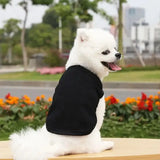 Dog Shirt Pure Cotton Solid Color Blank Bottoming Puppy Shirt Soft Leisure Cat Vest puppy Chihuahua Summer Vests Big