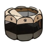 Foldable Octagonal Pet Tent - Breathable Dog Cage & Travel Room - Pet Fence