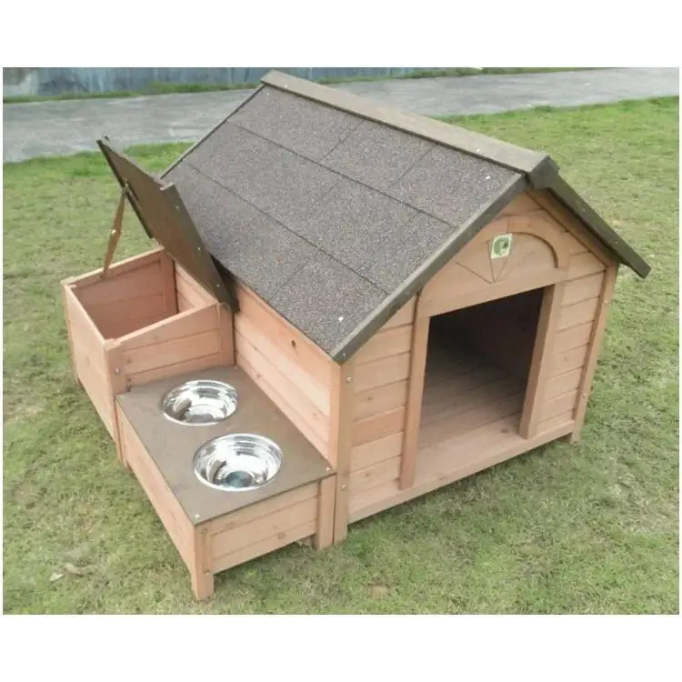 Hot-selling Indoor Pet House Wooden Dog Cage Furniture Animal House Outdoor Dog Kennel with Roof - Pet House