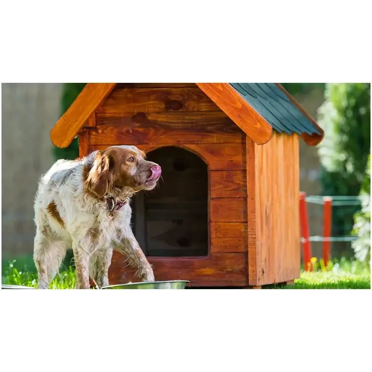 Hot-selling Indoor Pet House Wooden Dog Cage Furniture Animal House Outdoor Dog Kennel with Roof - Pet House