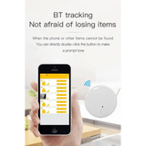 Mini GPS Bluetooth 5.0 Tracker AntiLost Device Round Pet Kids Bag Wallet Tracking Smart Finder Locator - GPS Tracker