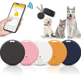 Mini GPS Bluetooth 5.0 Tracker AntiLost Device Round Pet Kids Bag Wallet Tracking Smart Finder Locator - GPS Tracker