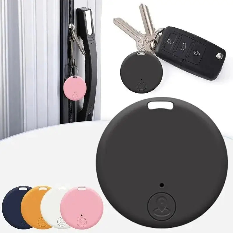 Mini GPS Bluetooth 5.0 Tracker AntiLost Device Round Pet Kids Bag Wallet Tracking Smart Finder Locator - GPS Tracker