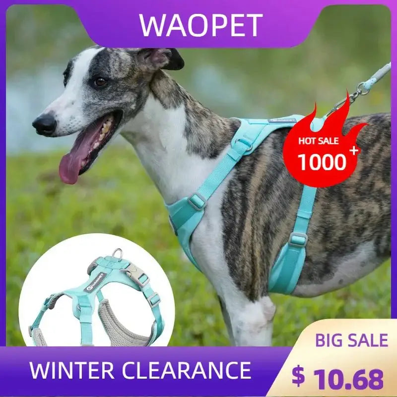 No-Pull Reflective Dog Harness - Comfy Safe Perfect for Walks! - Dog Harness