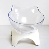 Non-Slip Double Cat Bowls with Raised Stand - Food & Water Feeder - Dog bows and dishes