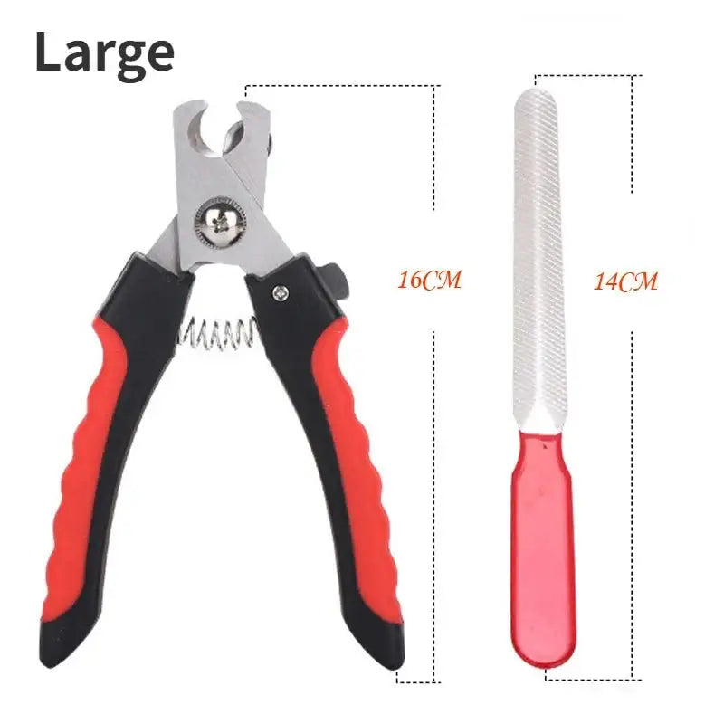 Pet Cat and Dog Professional Nail Knife Small and Medium Pet Stainless Steel Nail Grinding Knife Slot Cutting Pet