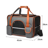 Pet Cat Carrier Backpack Breathable Dog Outdoor Travel Shoulder Bag for Small Dogs Cats Portable Packaging Carrying Pet