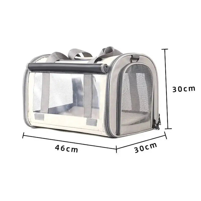 Waterproof Foldable Pet Carrier Bag for Cats & Dogs – Travel Backpack | Zoo Bestie Online Shop