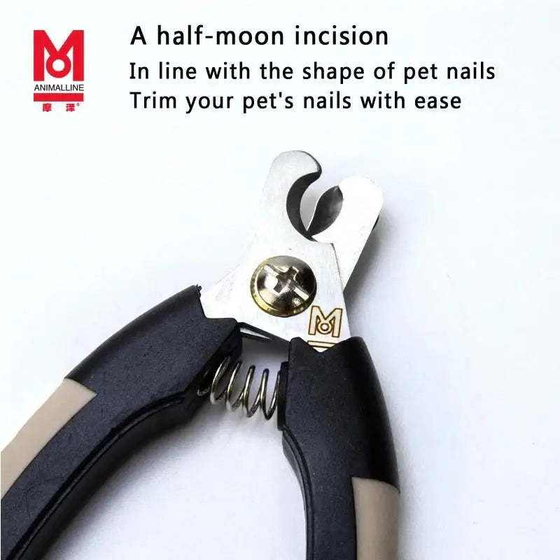 Pet Cat Dog Nail Clipper Cutter With Sickle Stainless Steel Grooming Scissors Clippers for Pet Claws Cat Scissors