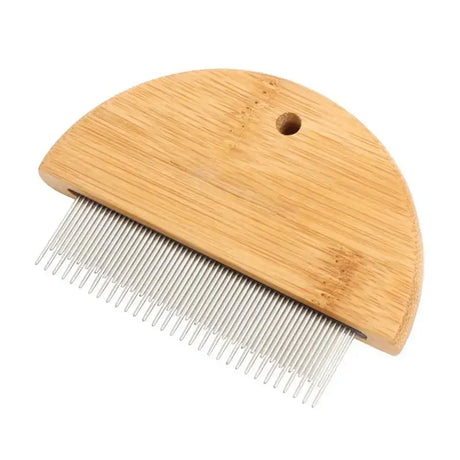 Pet Dematting Comb Stainless Steel Hair Remover Comb Cat Dog Brush for Remove Loose Undercoat Tangles Pet Grooming