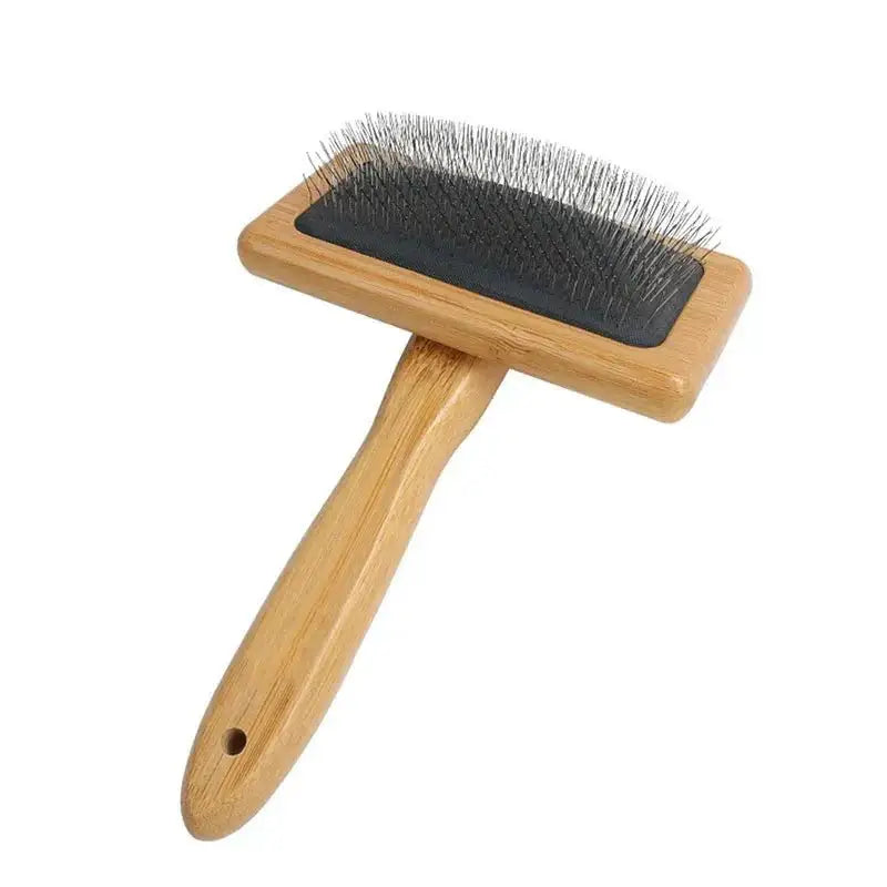 Pet Dog Brush Bamboo Comb Shedding Hair Remove Needle Cat Brush Combs Grooming Tool For Dog Pet Cleaning Supplies