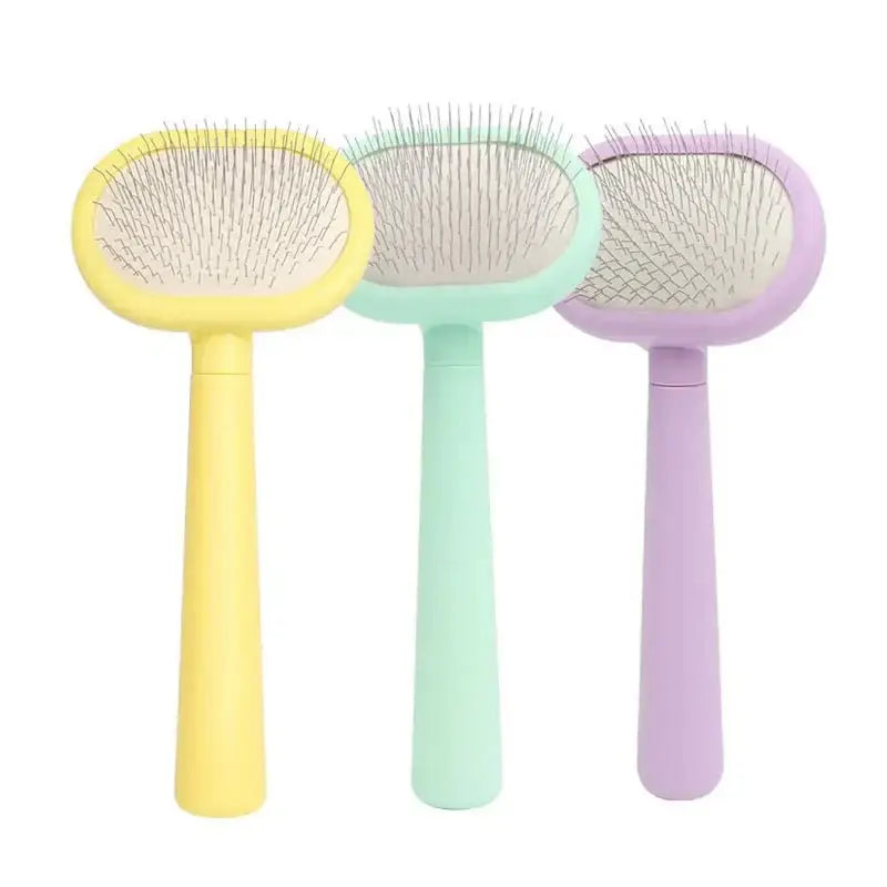 Pet Dog Brush Comb Shedding Hair Remove Needle Cat Combs Massage Grooming Tool For Dog Cats Pet Cleaning Supplies