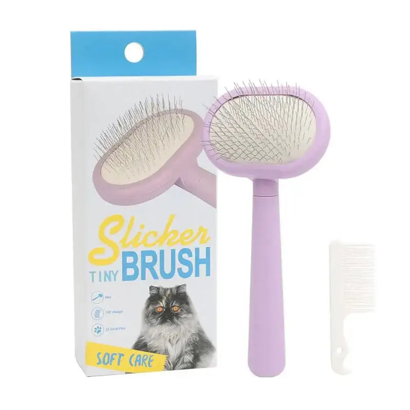 Pet Dog Brush Comb Shedding Hair Remove Needle Cat Combs Massage Grooming Tool For Dog Cats Pet Cleaning Supplies