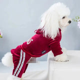 Pet Dog Jumpsuit - Warm Velvet Pajamas for Small Dogs & Puppies - Zoo Bestie Online Shop