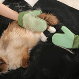 Pet Grooming Glove Cat Hair Deshedding Brush Remover Brush For Animal Gloves Dog Comb For Cats Bath Clean Massage Hair