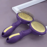 Pet Hair Removal Comb Stainless Steel Cat Cleaning Brush for Cats Dogs Hair Remover Comb Pet Grooming Tool Cat Dog