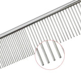 Pet Hair Removal Comb Stainless Steel Pet Grooming Comb Removes Loose Knotted Hair Dog Cat Cleaning Tools Beauty Dog