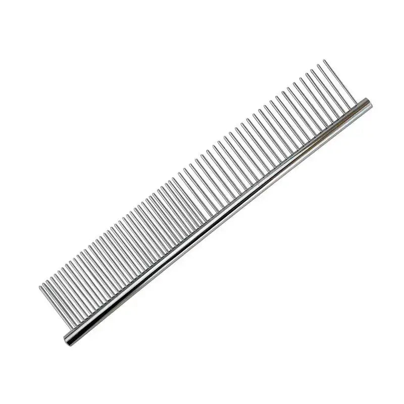 Pet Hair Removal Comb Stainless Steel Pet Grooming Comb Removes Loose Knotted Hair Dog Cat Cleaning Tools Beauty Dog