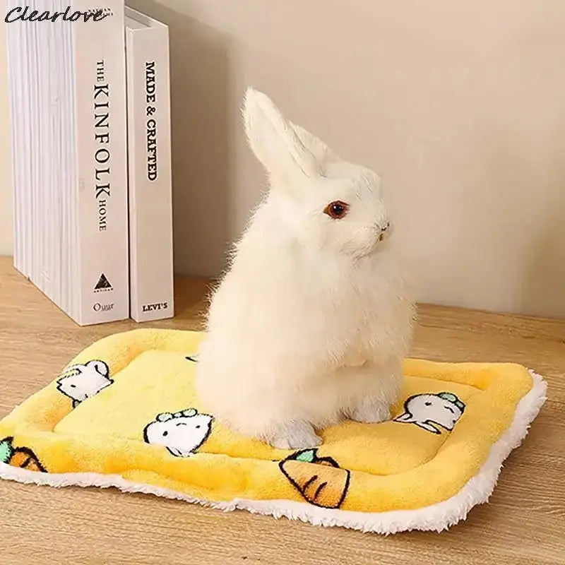 Plush Dog Bed Mat Cat Beds for Small Medium Dogs Flannel Puppy Cushion Super Soft Claming Dog Beds Mascotas Cama Perro