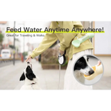 Portable Dog Water Bottle with Poop Bag Dispenser - Leak-Proof & Perfect for Travel Walking Hiking! 🐾 - Dog bows