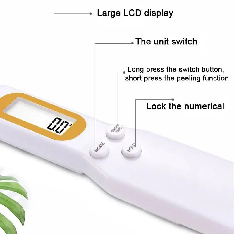 Portable Pet Food Scale Cup - LED Display Measuring Scoop 800g/1g - Pet Digital Scale Measuring Spoon