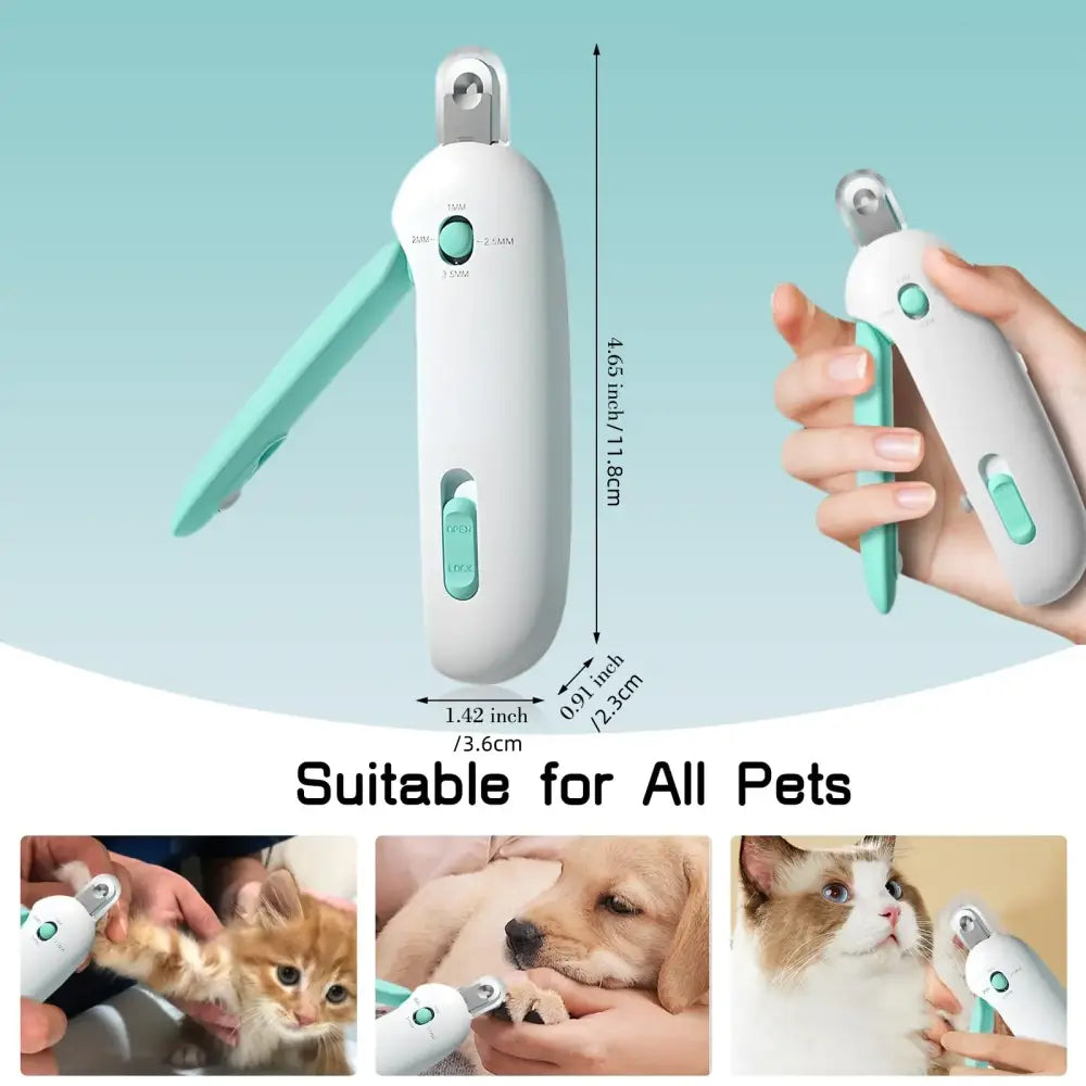 Professional Pet Nail Clippers with Adjustable Hole Cat Dog Nail Clipper Cutter Pet Claw Trimmer Puppy Kitten Care